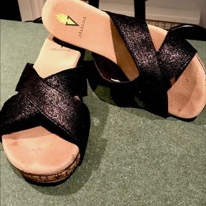 Volatile shimmer slides